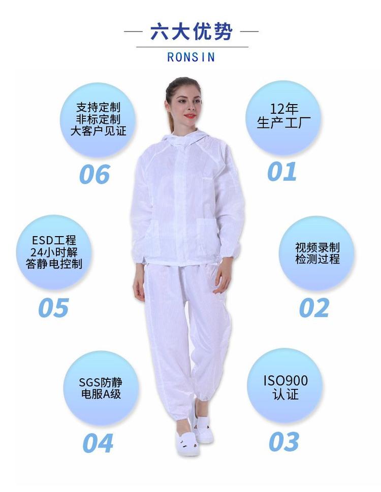 防靜電服優勢